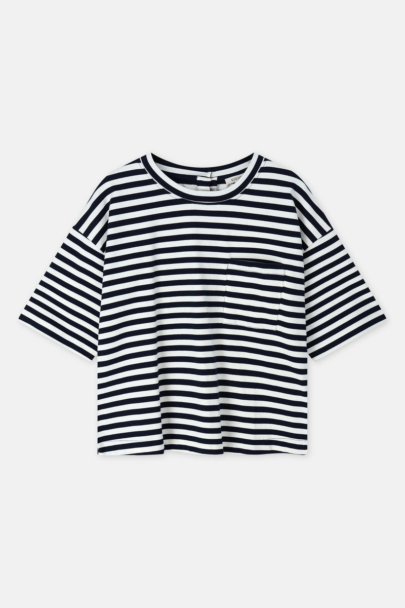 SEA stripe navy t-shirt