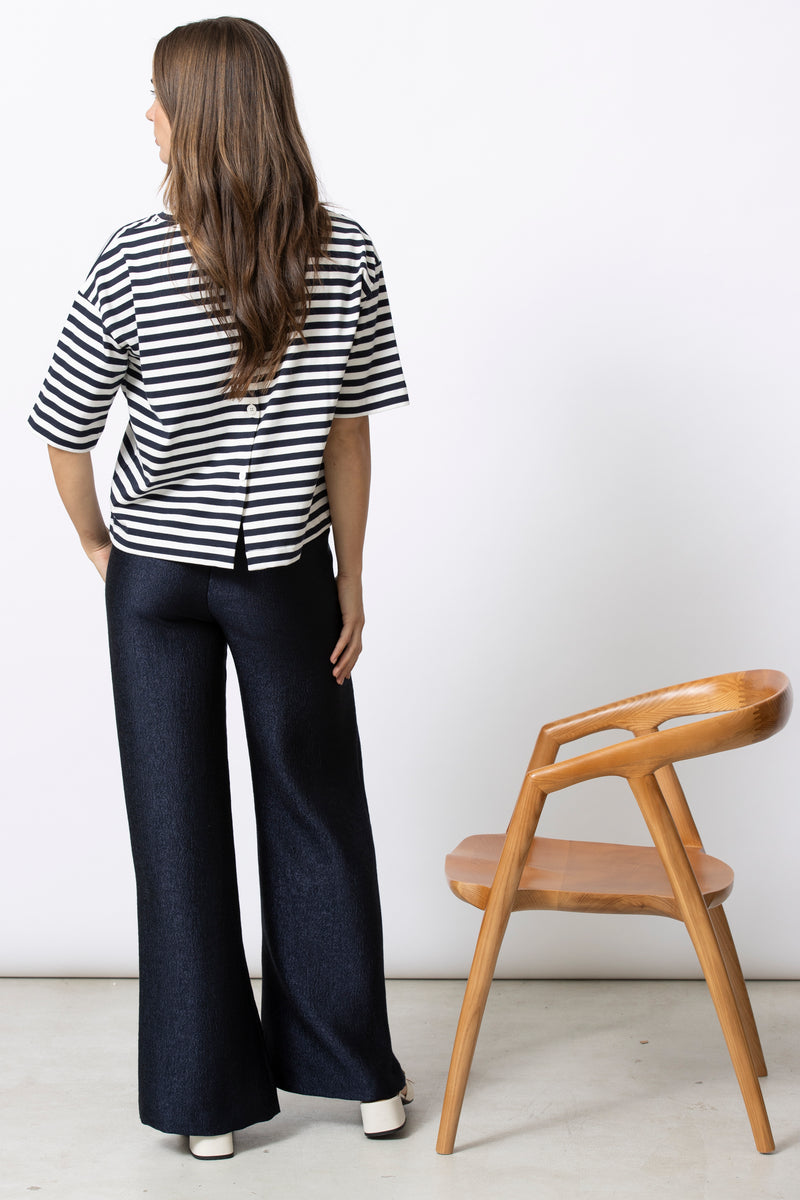 SEA stripe navy t-shirt