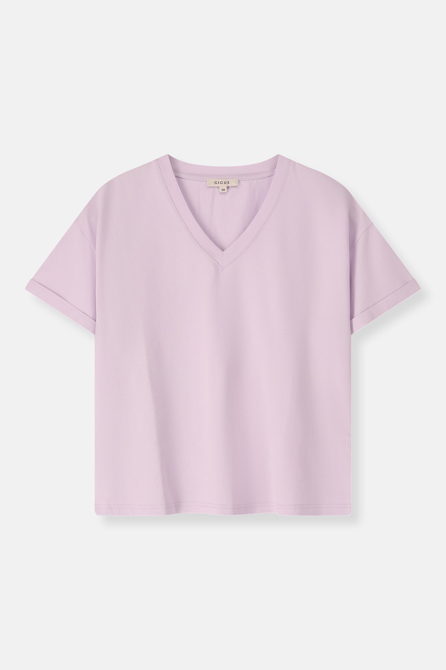SHINY lila t-shirt