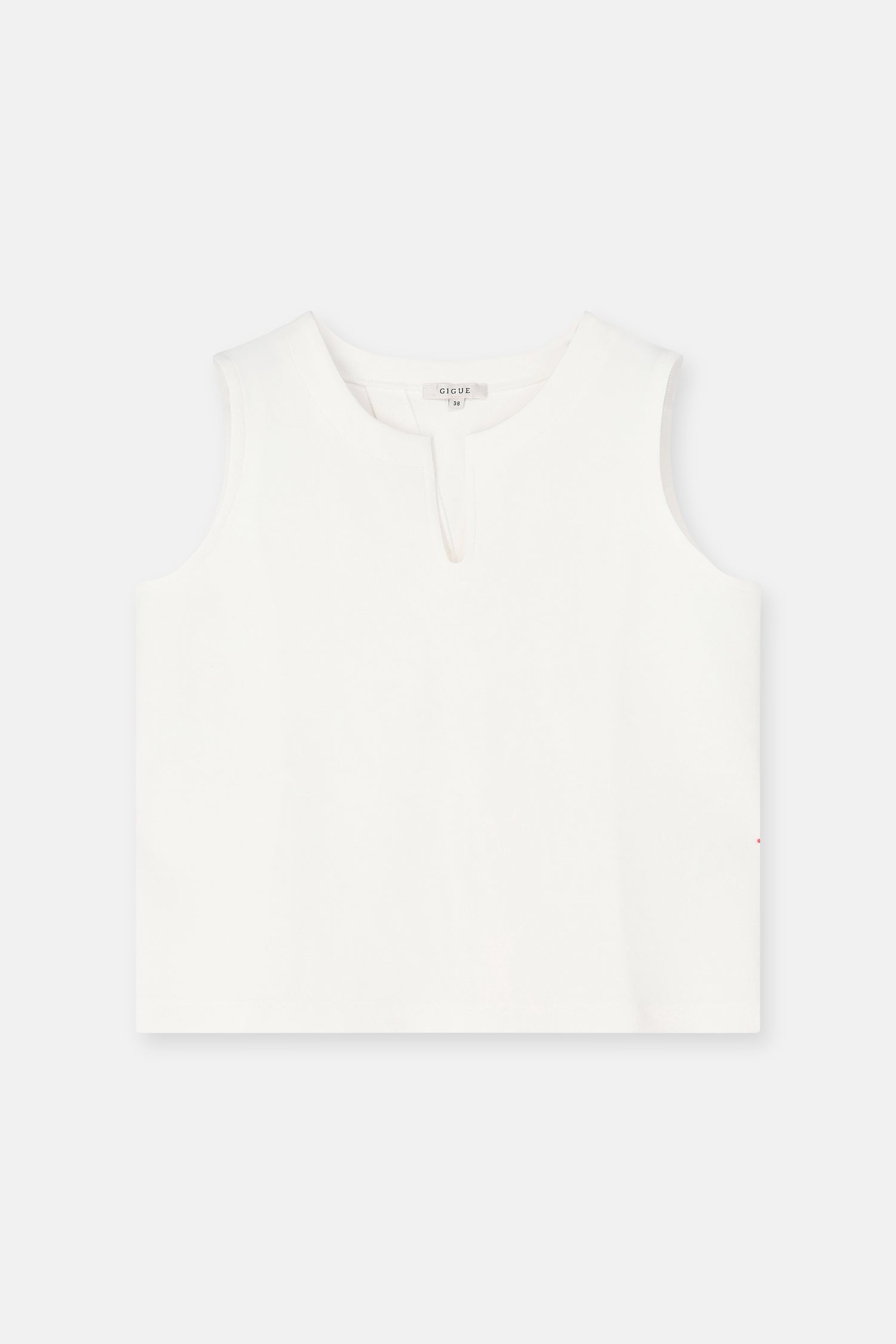 SILVER écru singlet