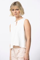 SILVER écru singlet