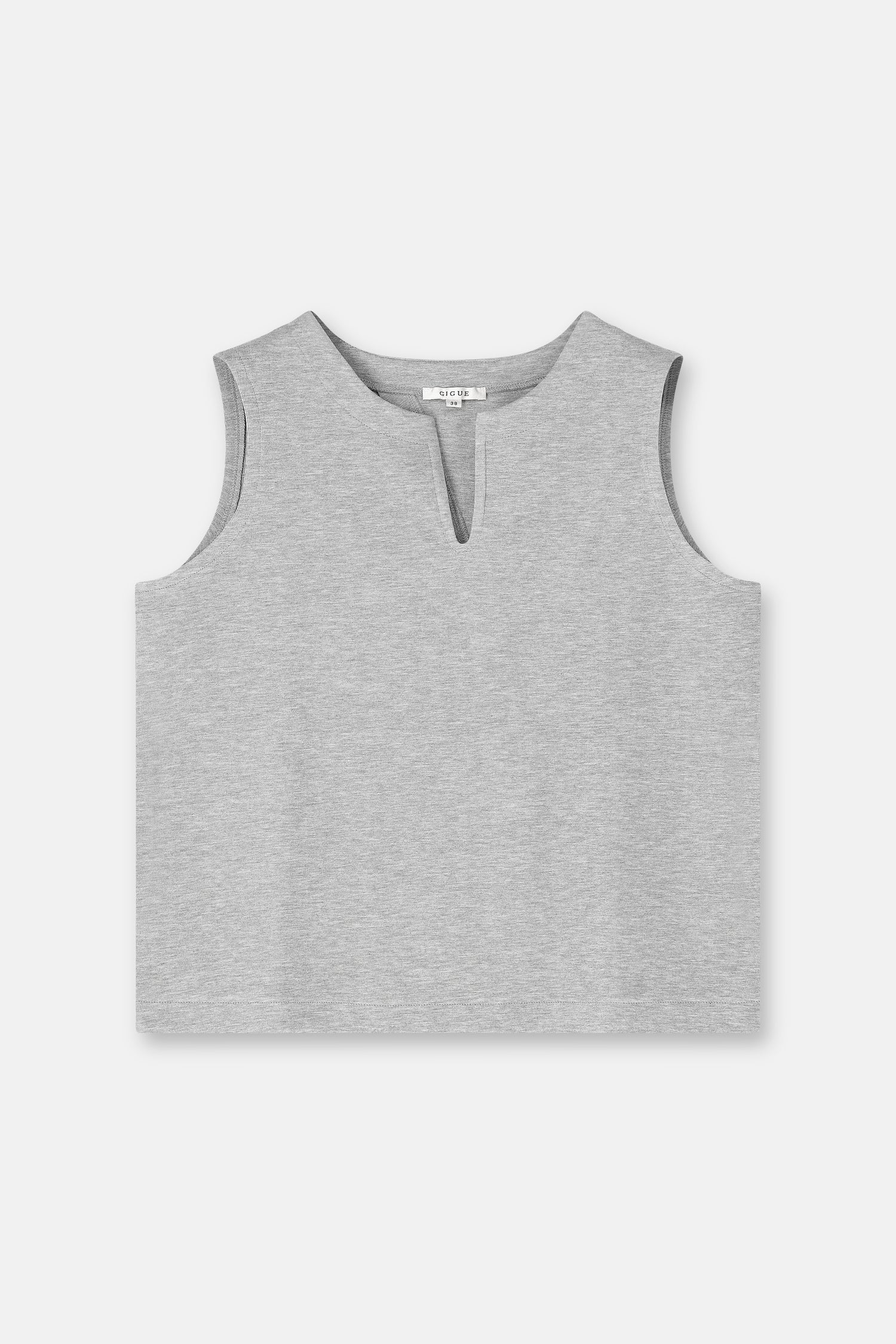 SILVER grijs singlet