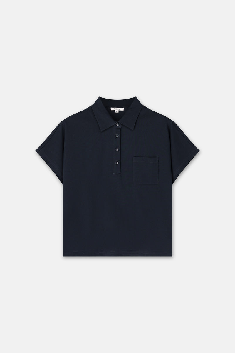 SPORTY navy polo