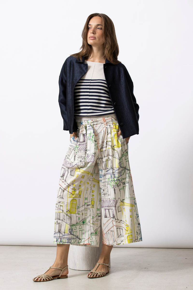 TICKET Printed Culotte