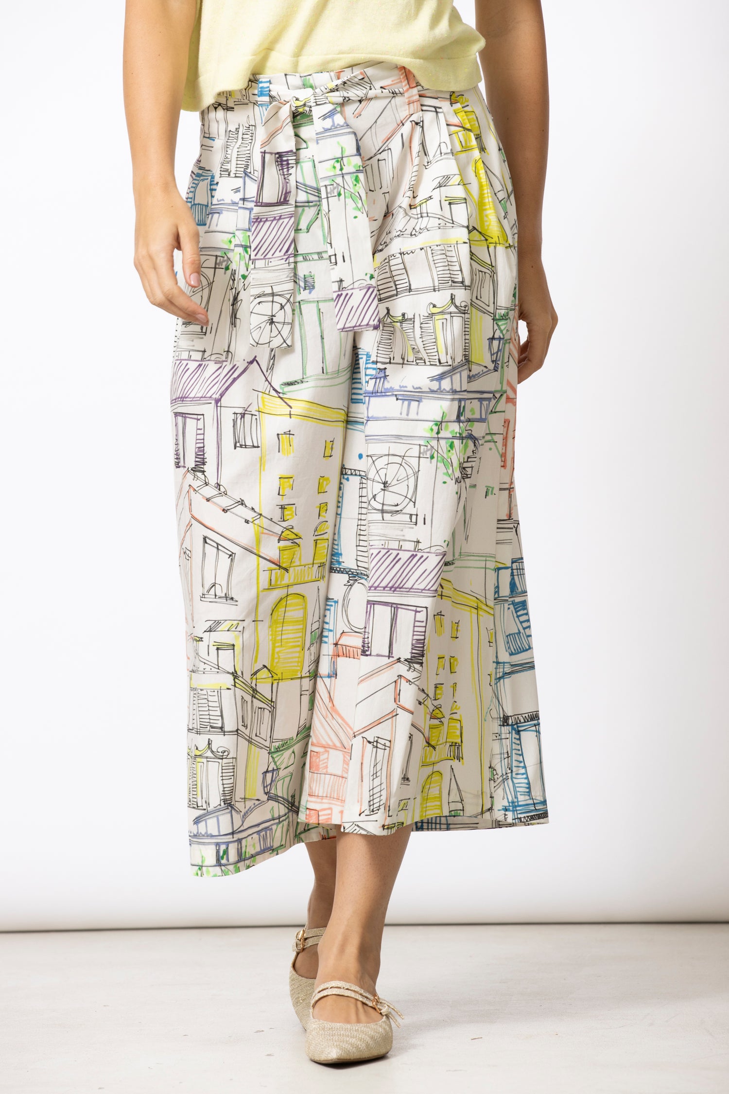 TICKET Printed Culotte