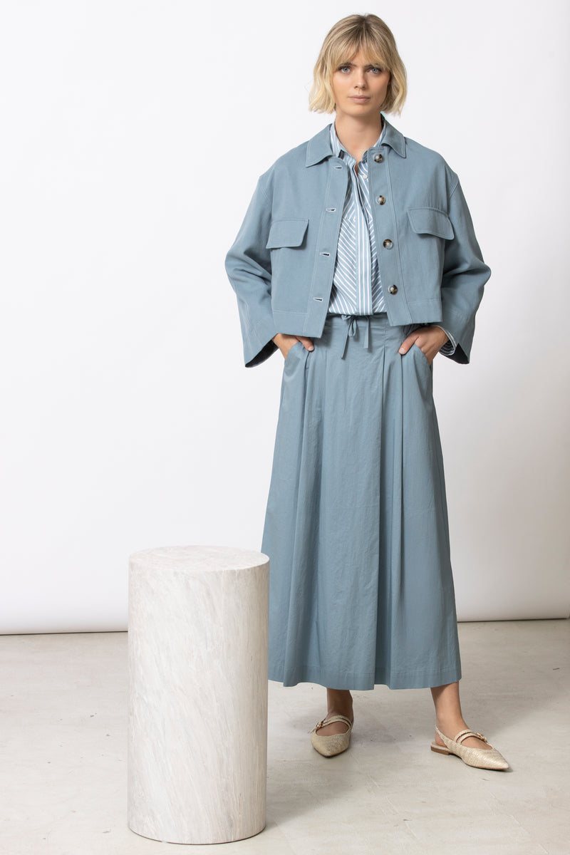 TONKA lichtblauwe rok