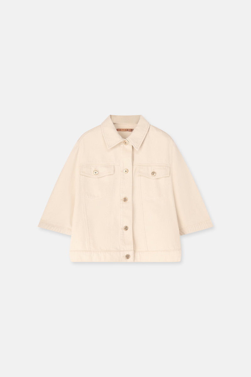 WIMA écru denim jasje