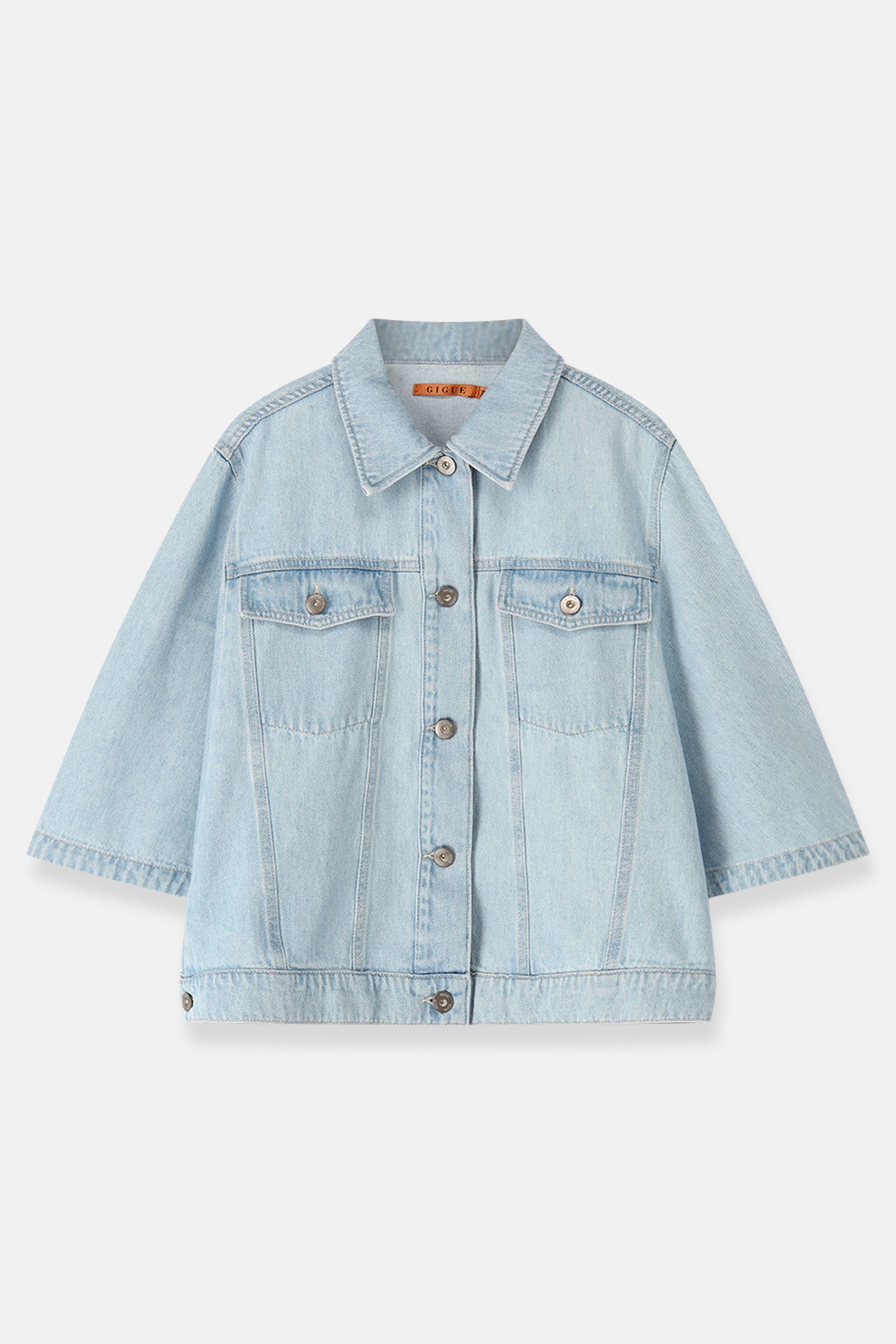 WIMA bleach denim jasje