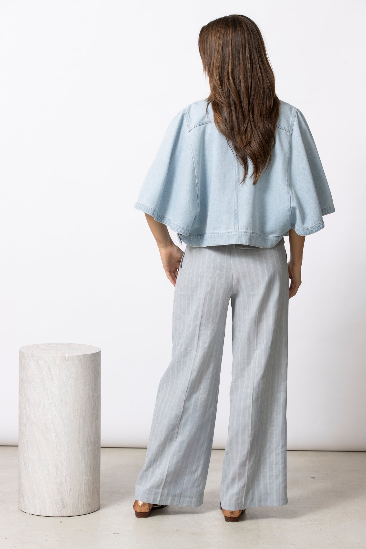 WIMA bleach denim jasje