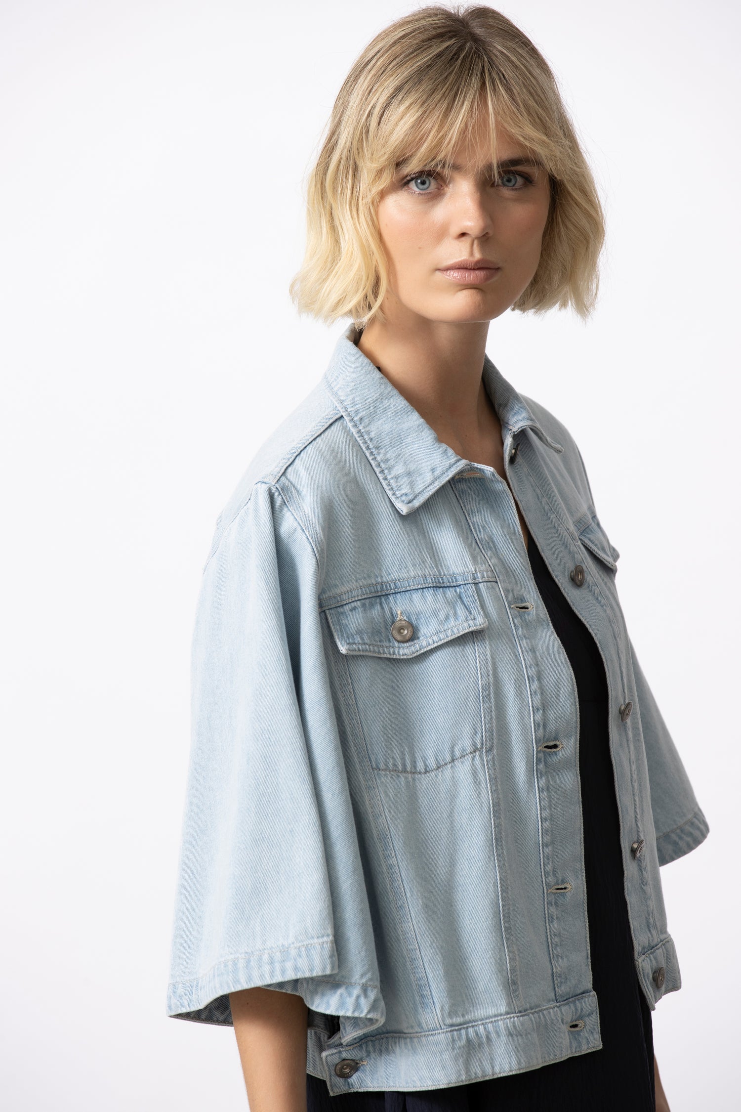 WIMA bleach denim jasje