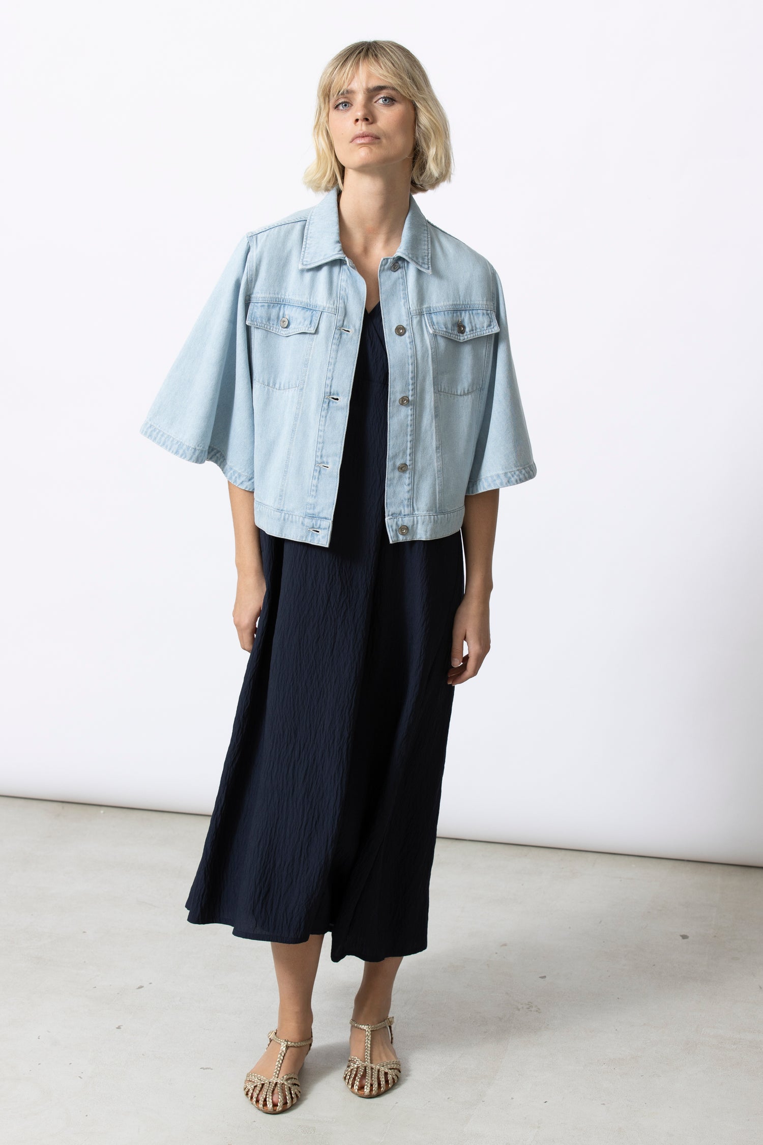 WIMA bleach denim jasje