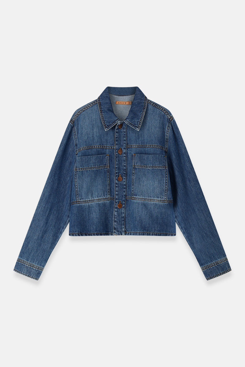 WUTON Dark Denim Jacket
