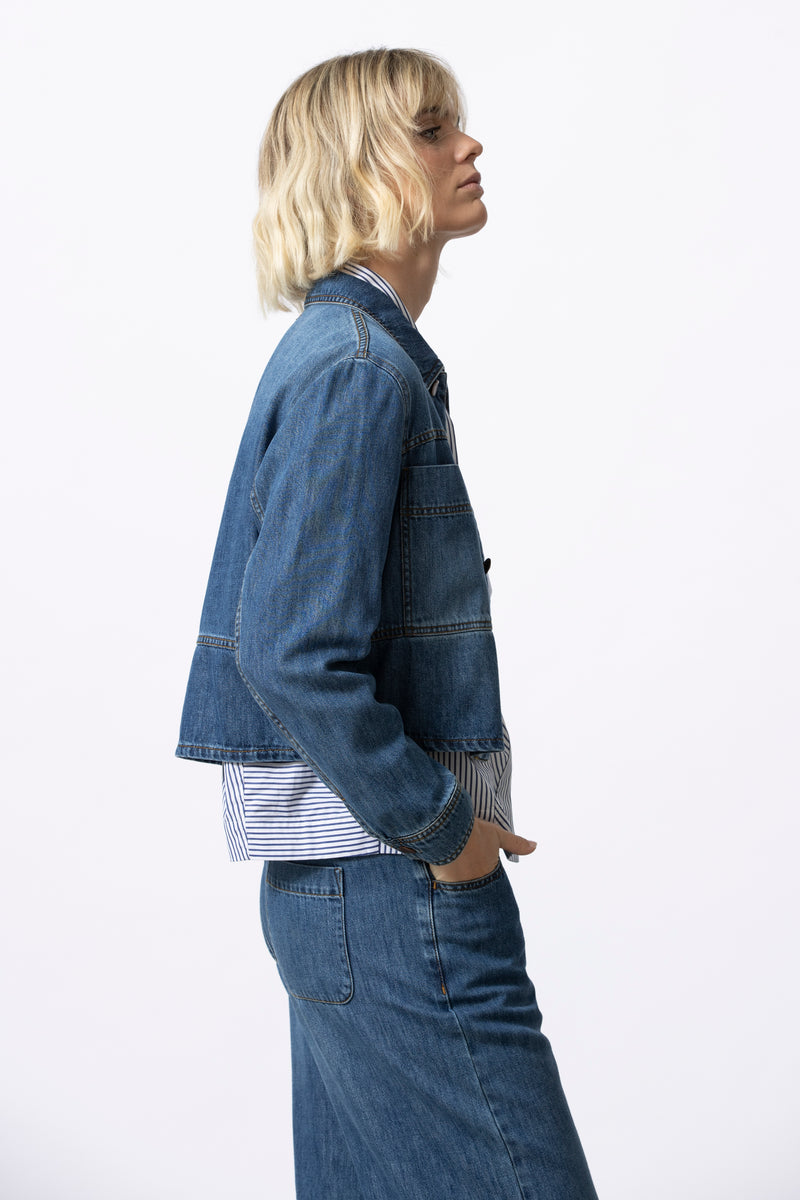 WUTON Dark Denim Jacket
