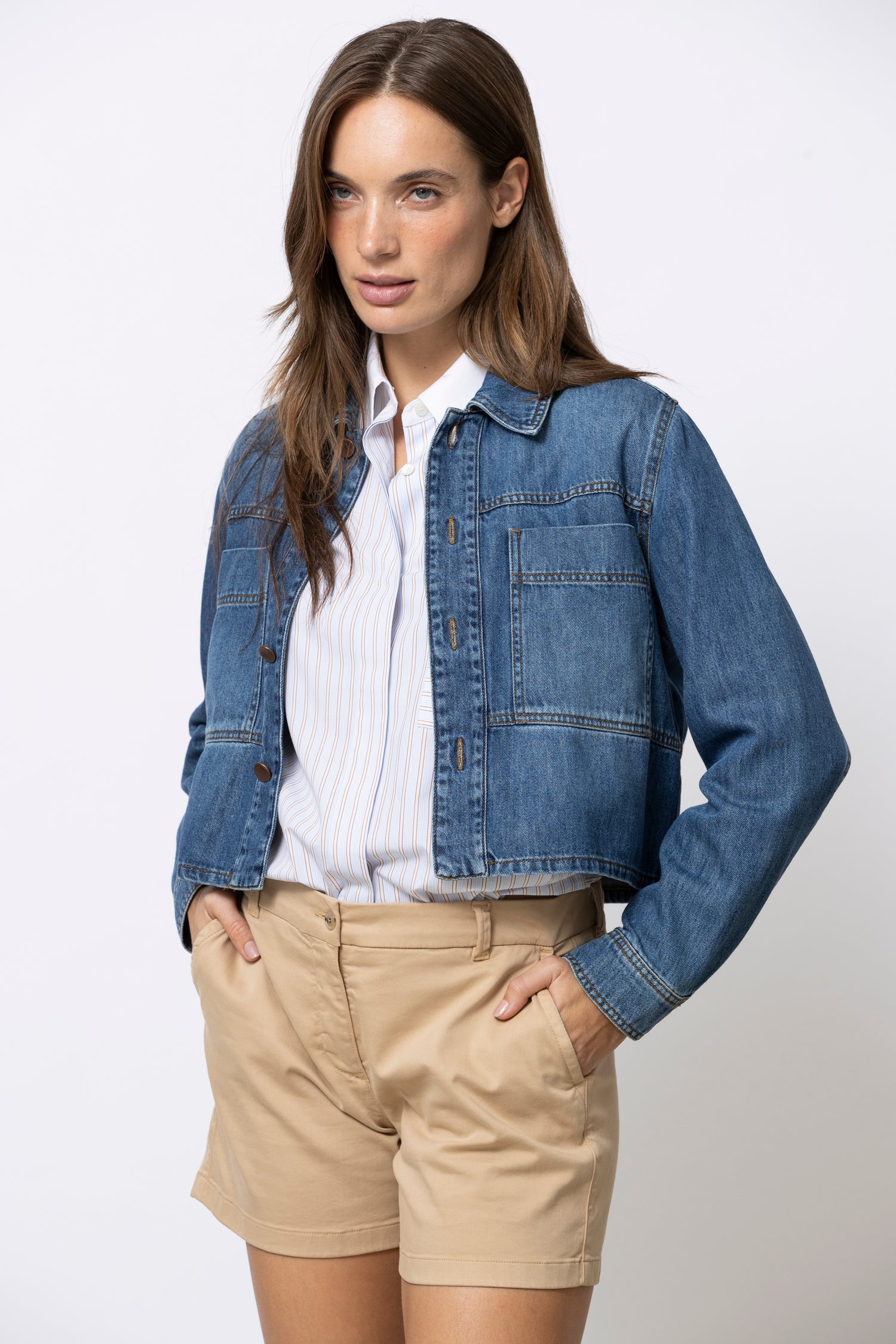 WUTON Dark Denim Jacket