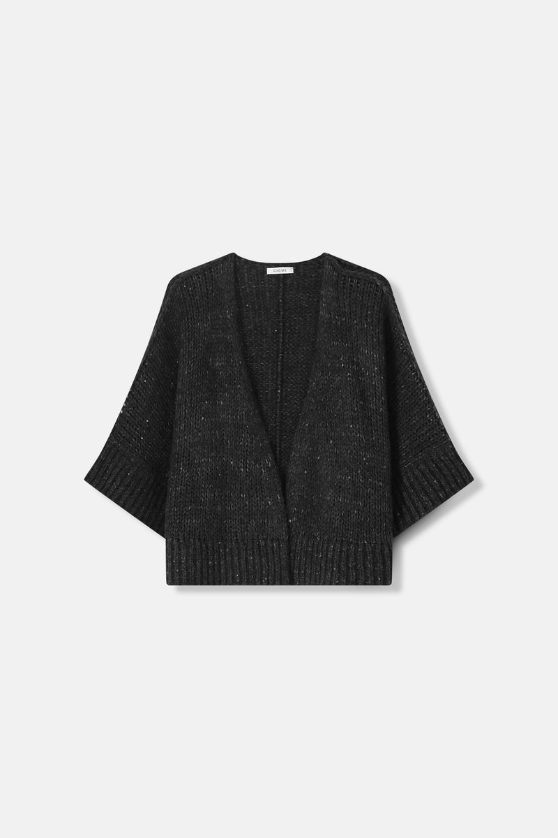 Felca donkergrijze cardigan