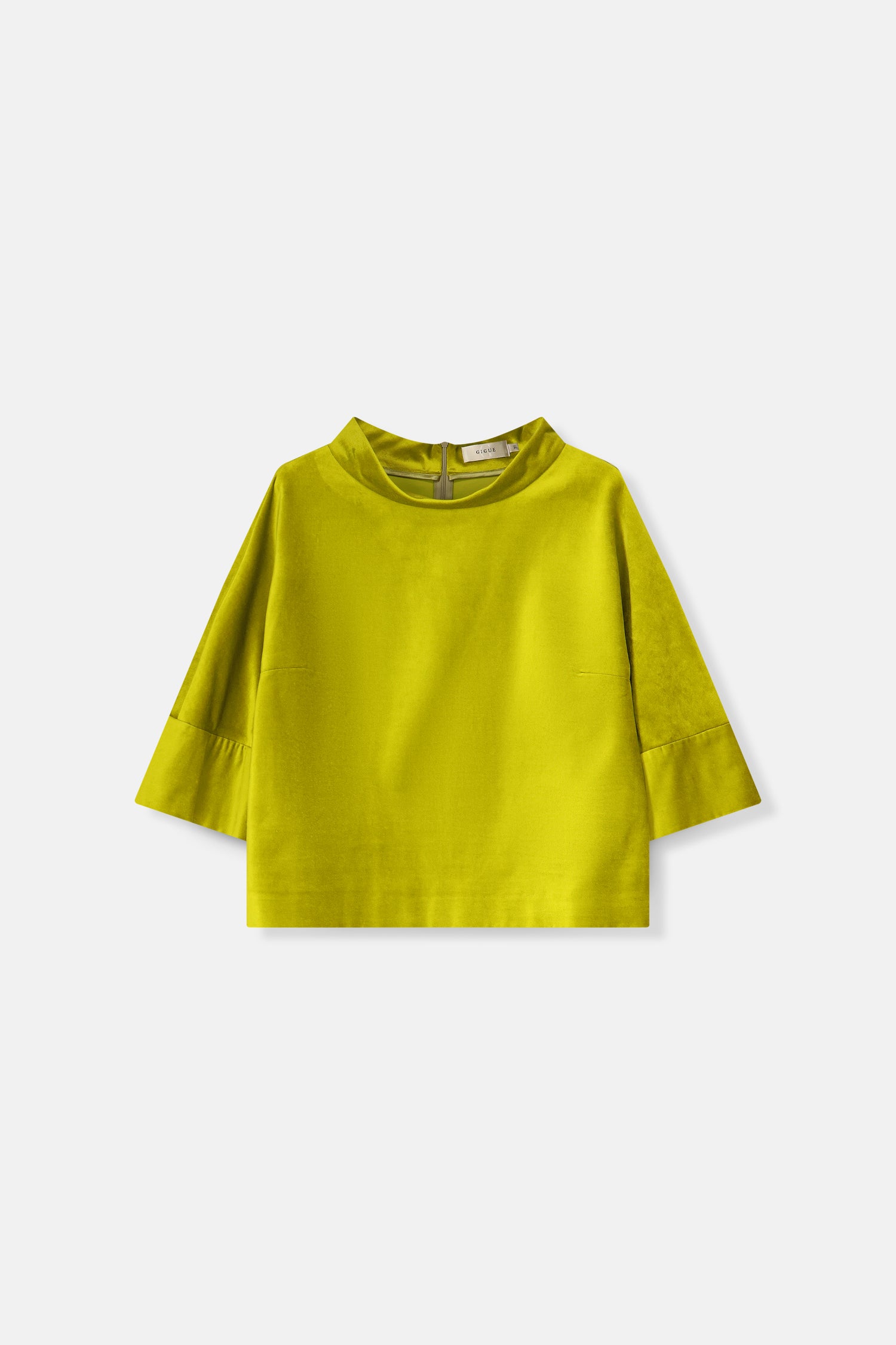 Happy fluo-groene top