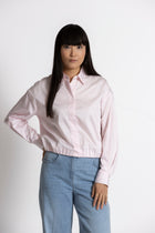 Hidem pastelroze bomber blouse