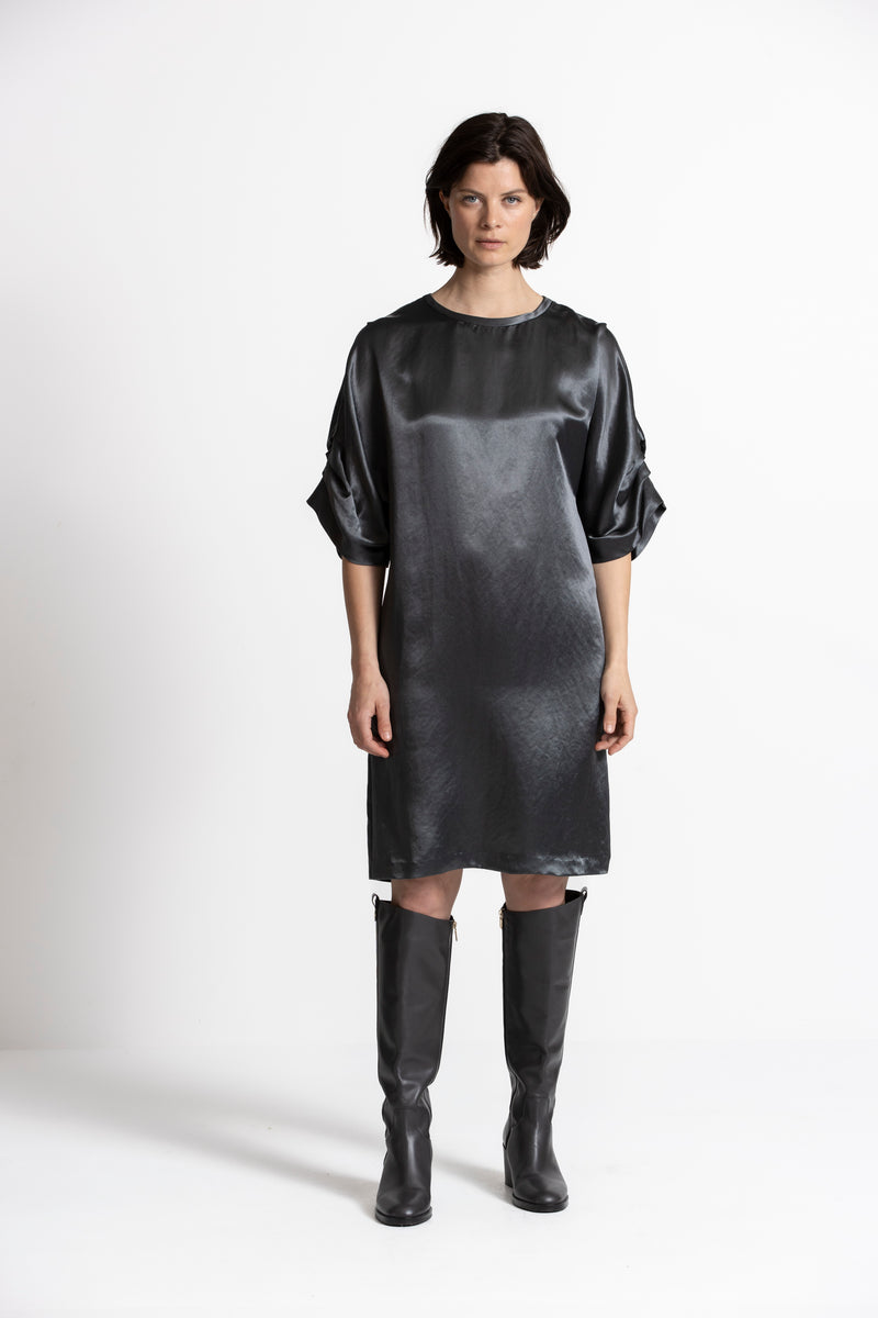 KREW Dark grey A-line dress