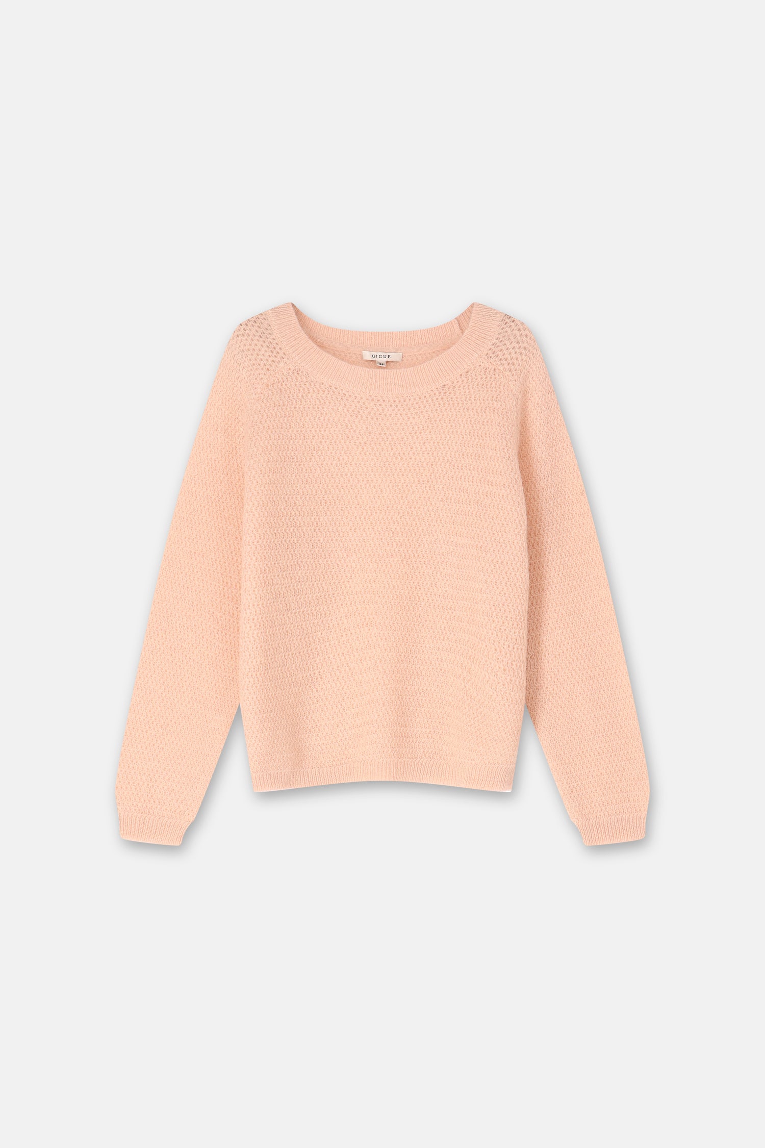 Leli roze gebreide pull