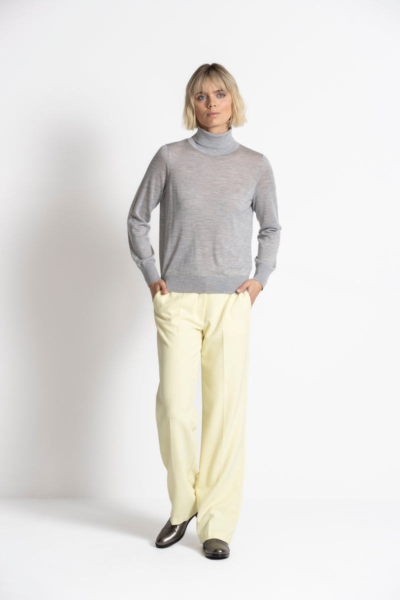 LODI Light grey polo neck