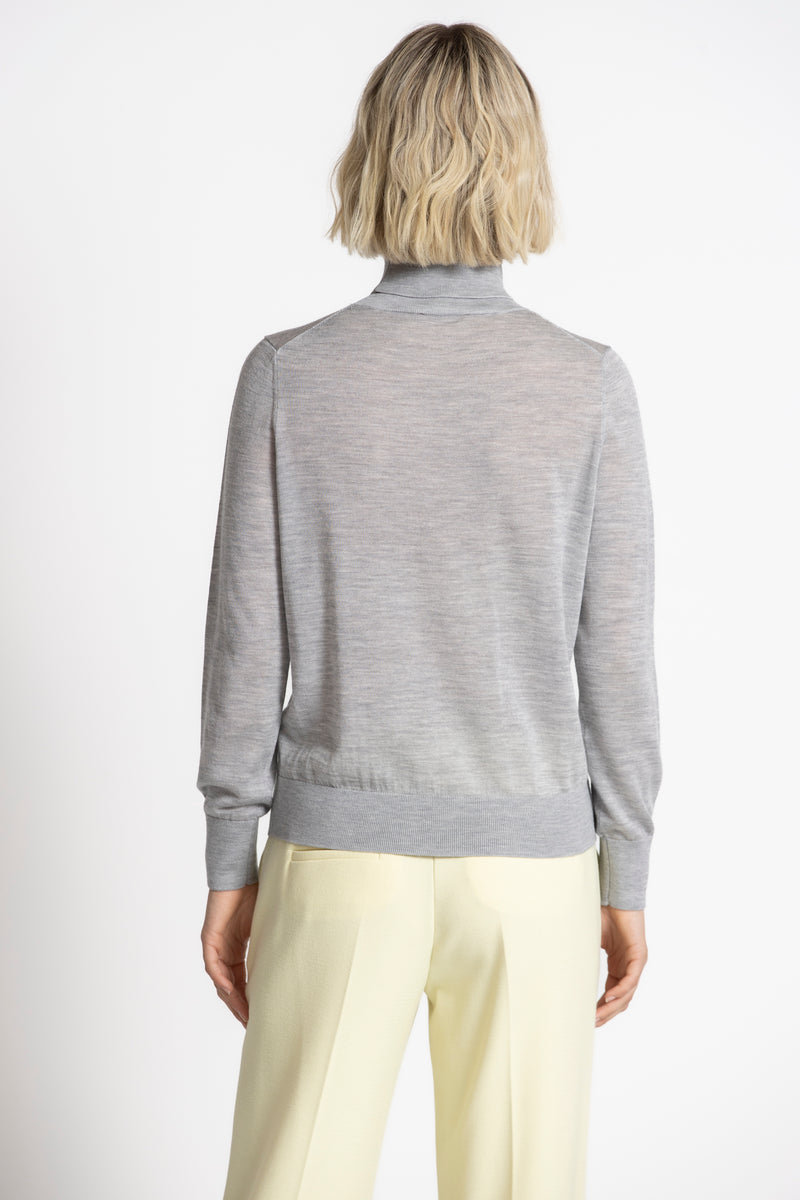 LODI Light grey polo neck