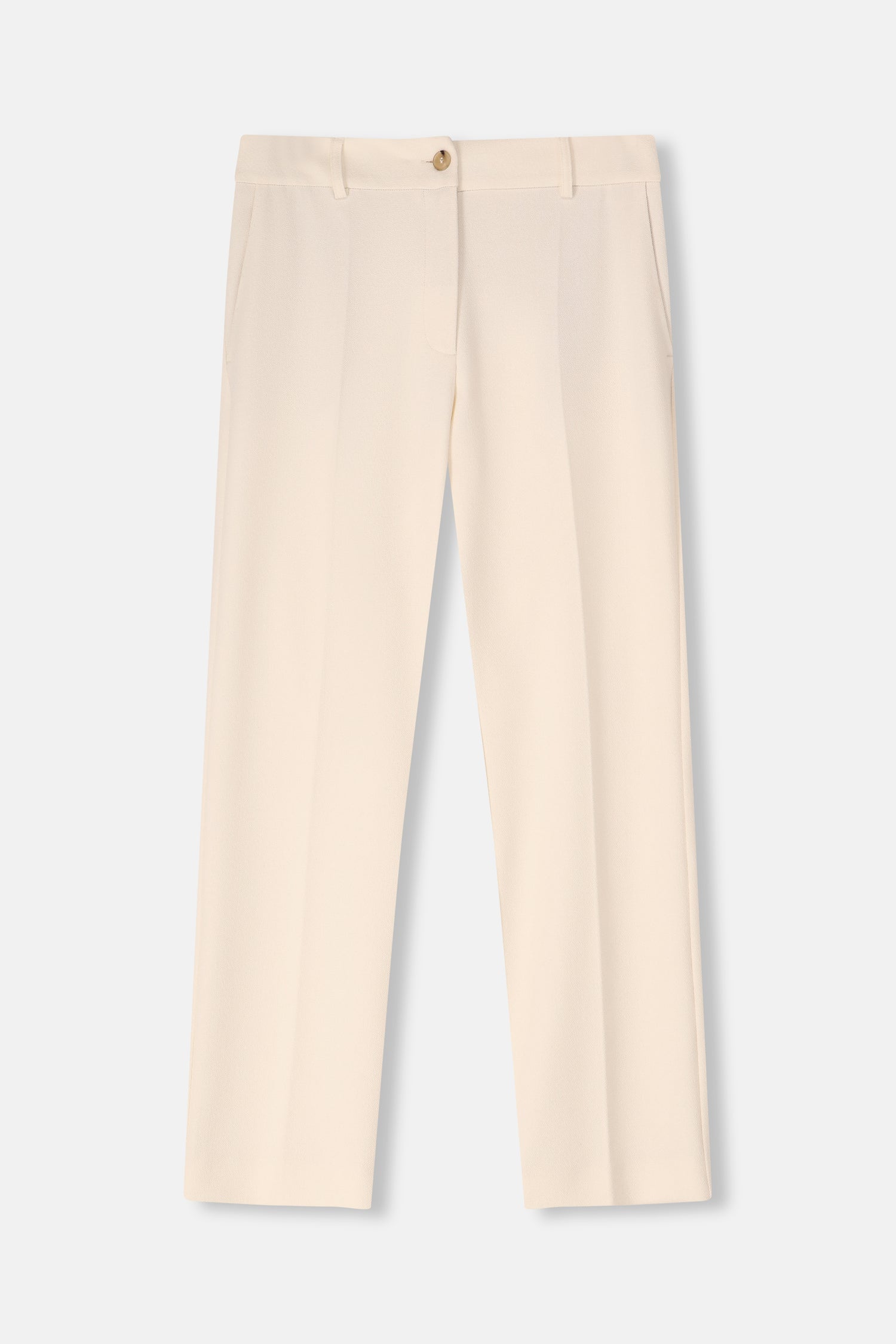 RIVOLI Pantalon droit beige