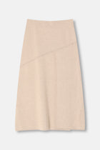 Terot beige tricot A-lijn rok