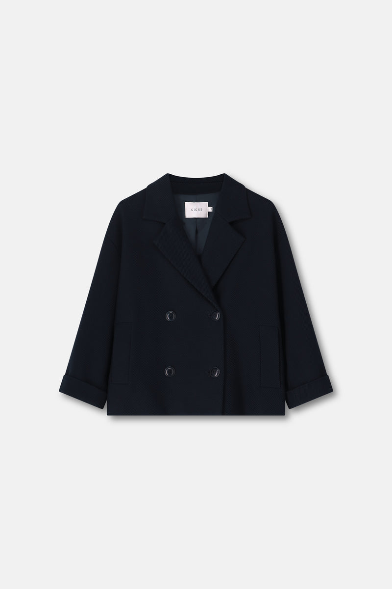 WISPY Dark blue short coat