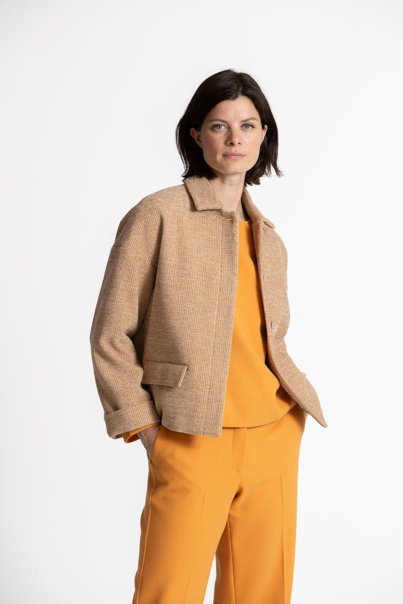 WITA Light brown-beige corduroy jacket