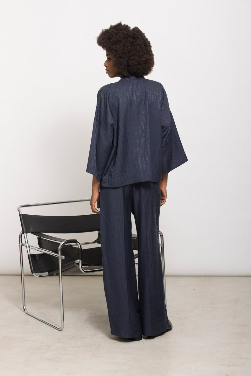 HALLIDAY donkerblauwe bloes