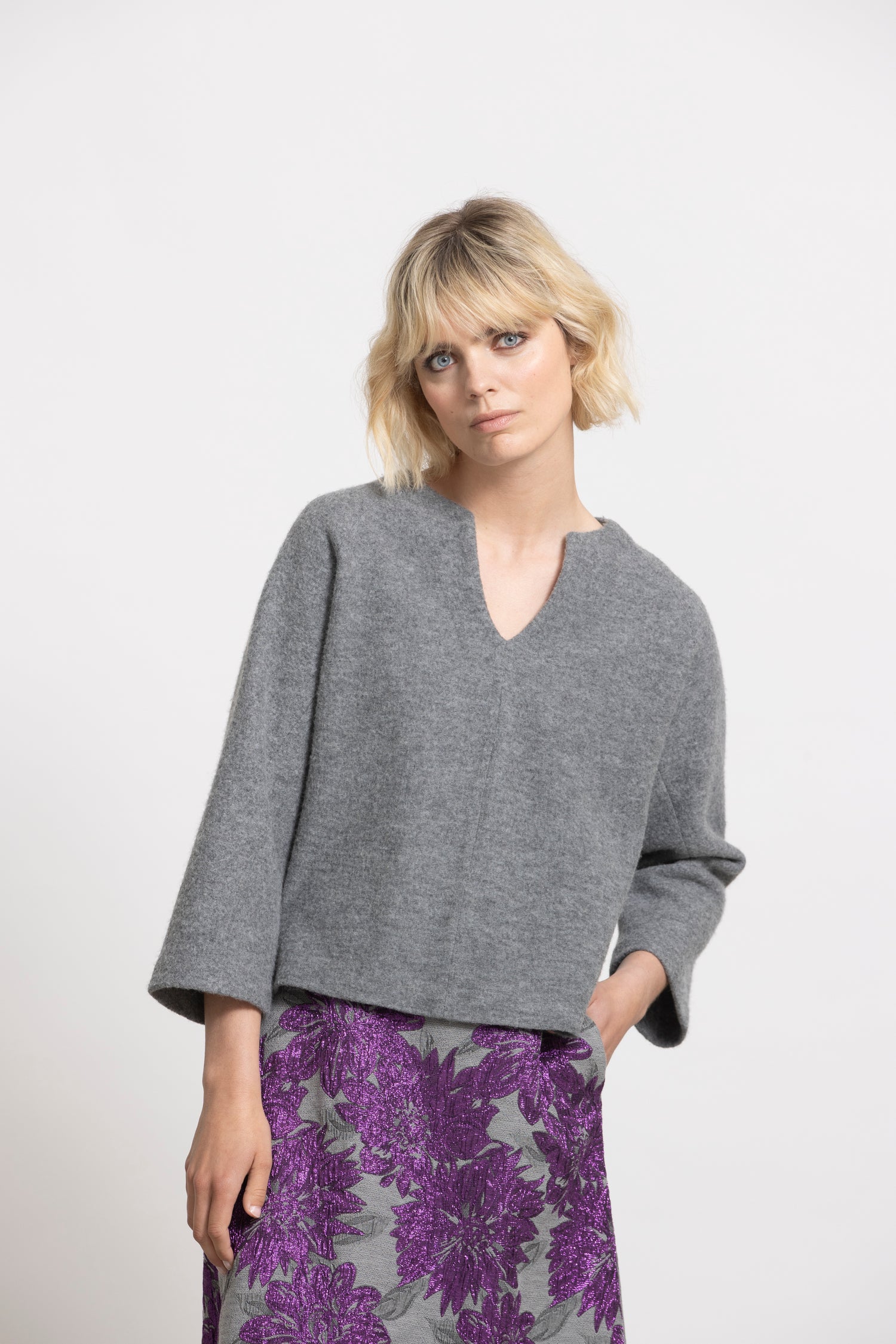 LONDRA top donkergrijs