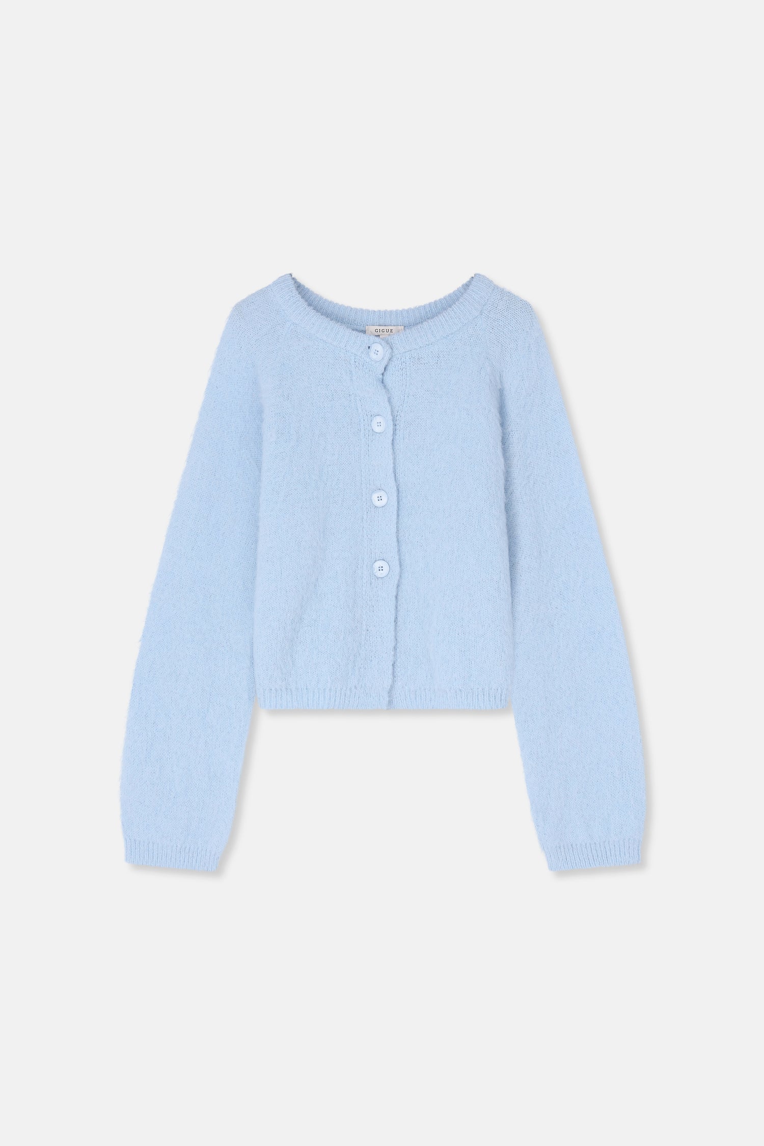 LUDO reversed cardigan sky