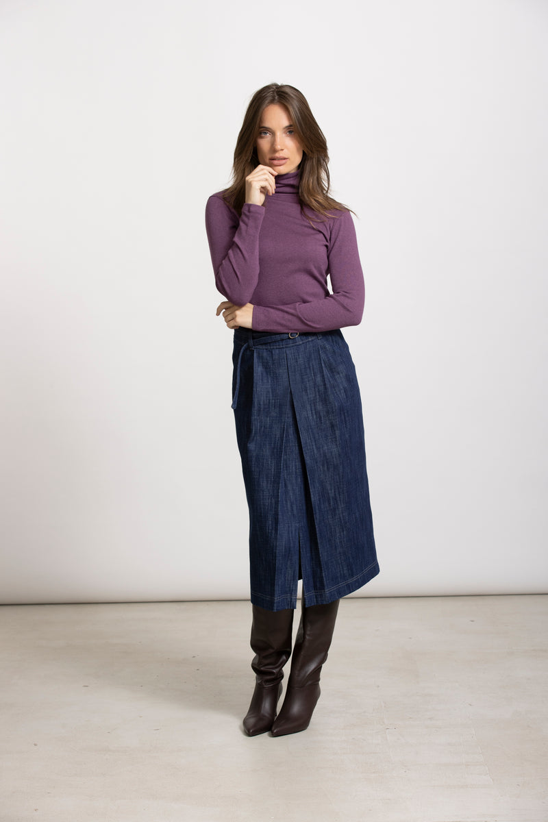 SEPUL sous-pull bordeaux