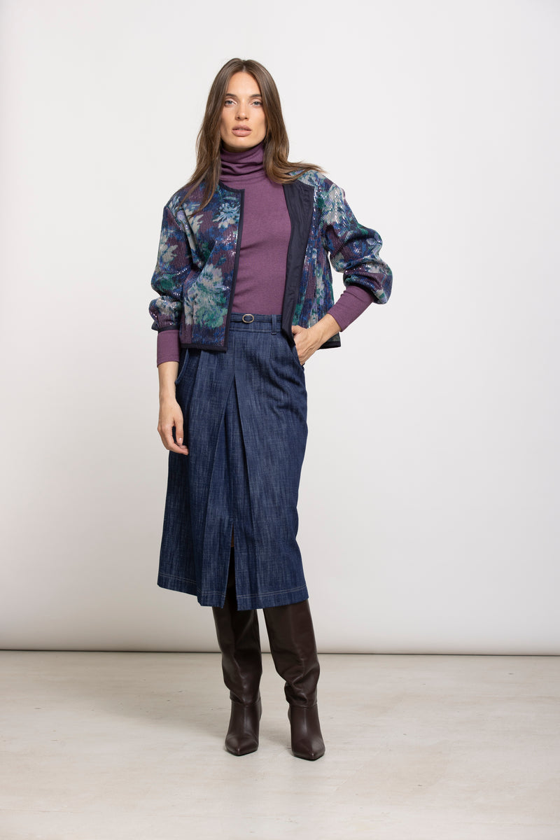 SEPUL sous-pull bordeaux