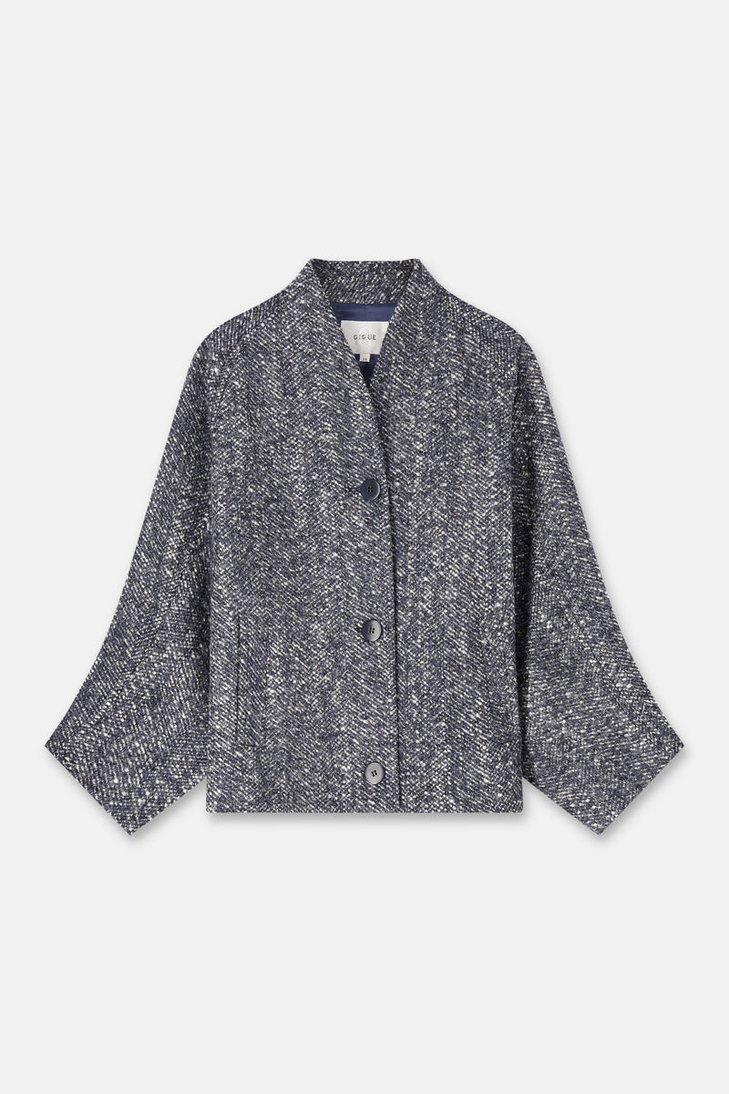 ALFA  blauwe jas