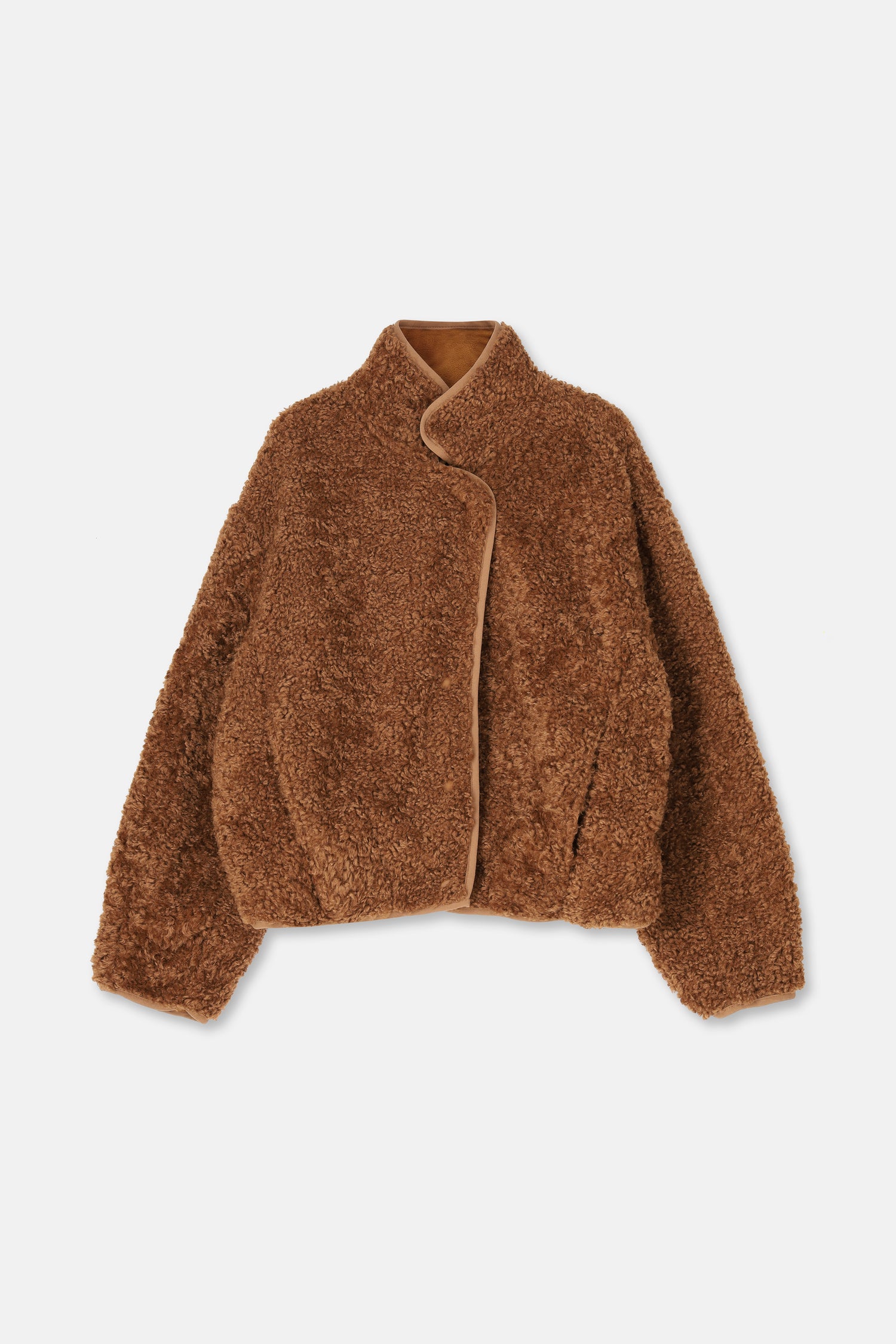 ATLAS  korte jas bruin