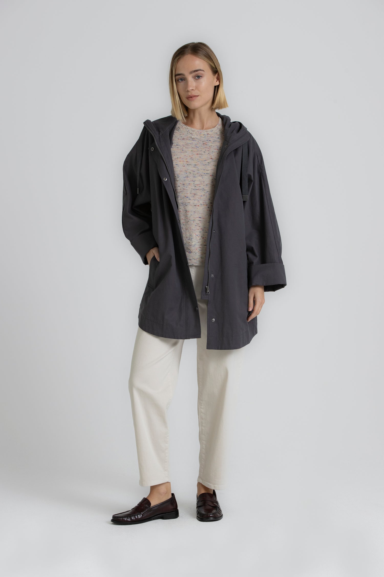 BAILEY Grey parka