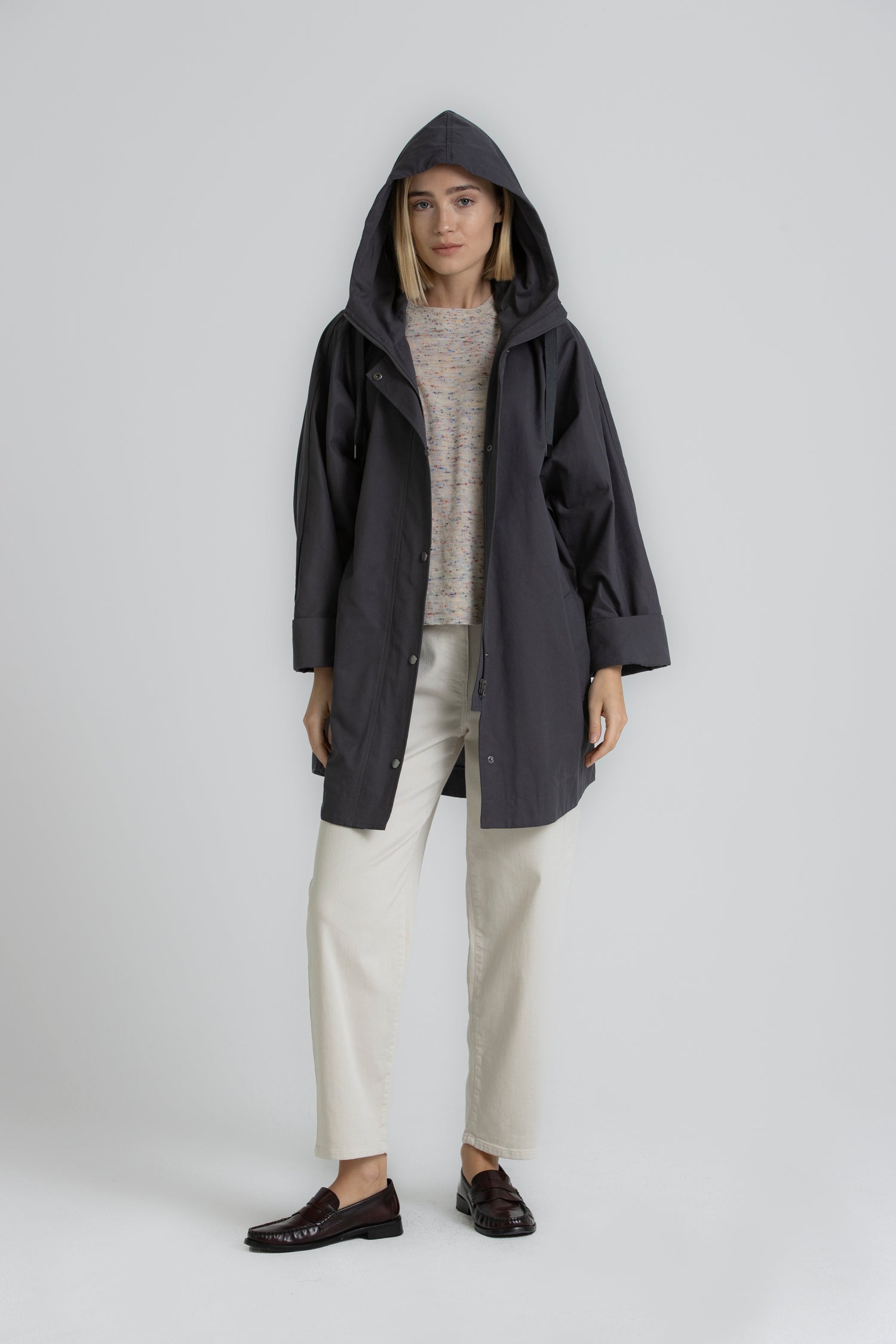 BAILEY Grey parka