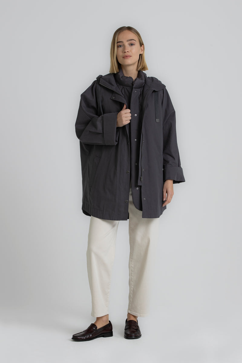 BAILEY grijze parka