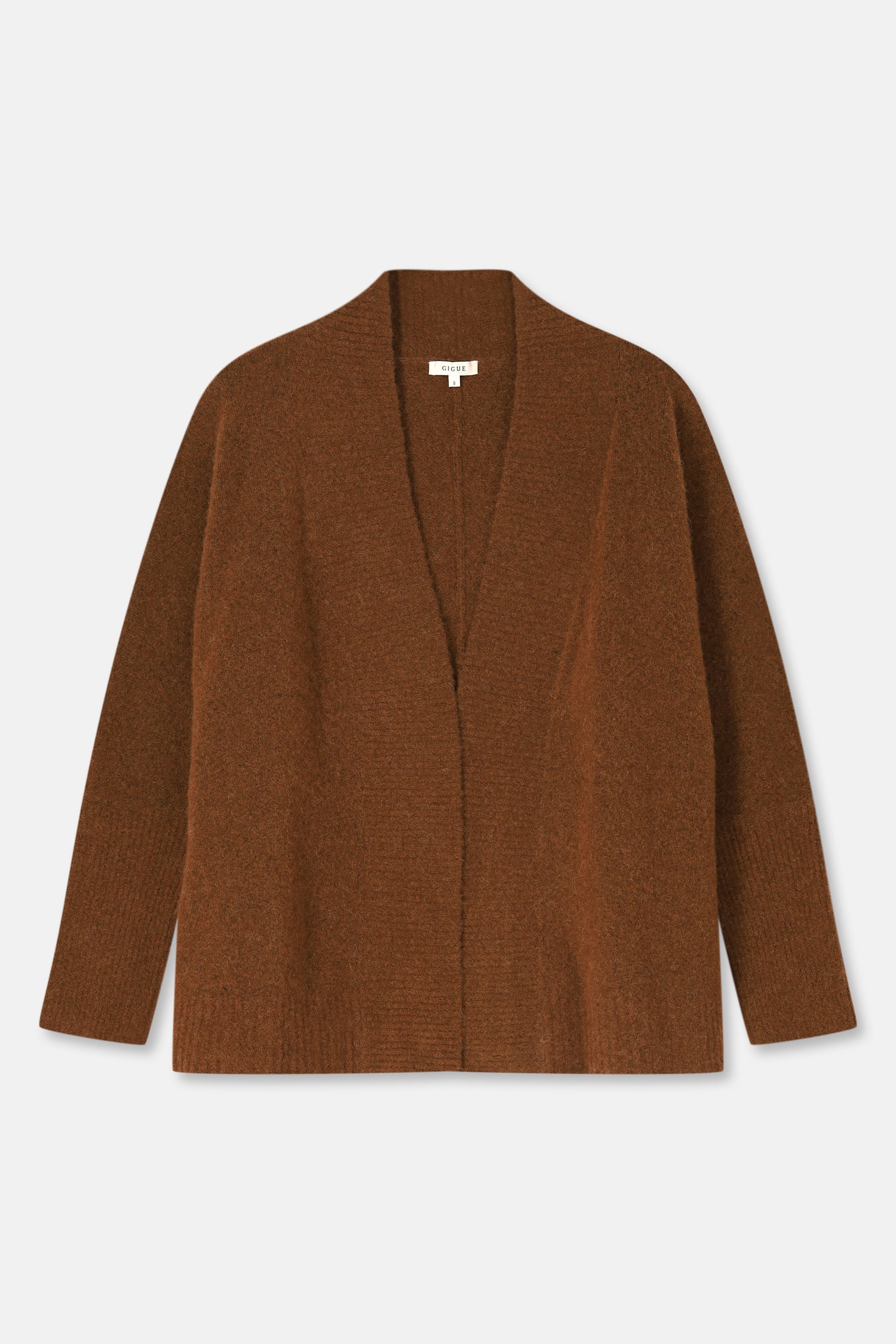 FLORA bruine cardigan