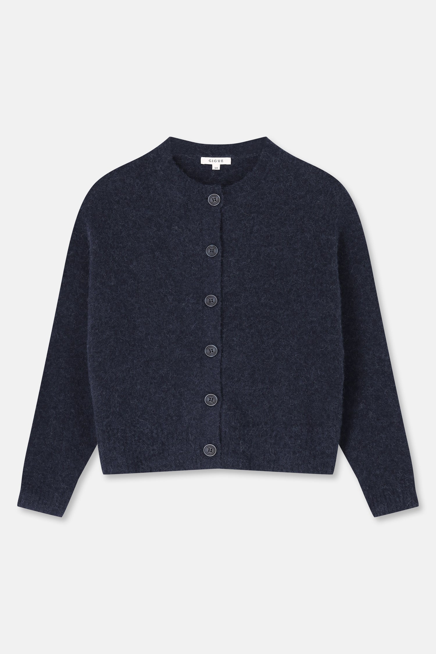 FUGU navy cardigan