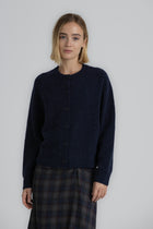FUGU navy cardigan