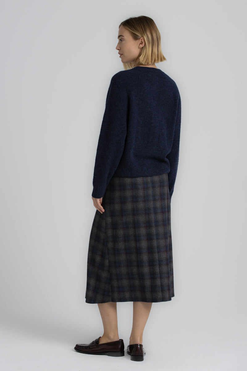 FUGU Gilet cardigan navy