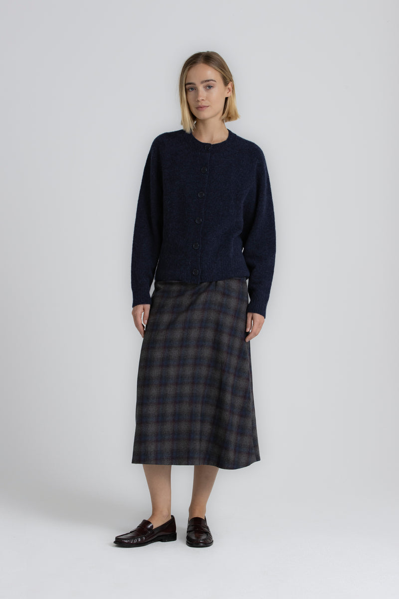 FUGU Gilet cardigan navy