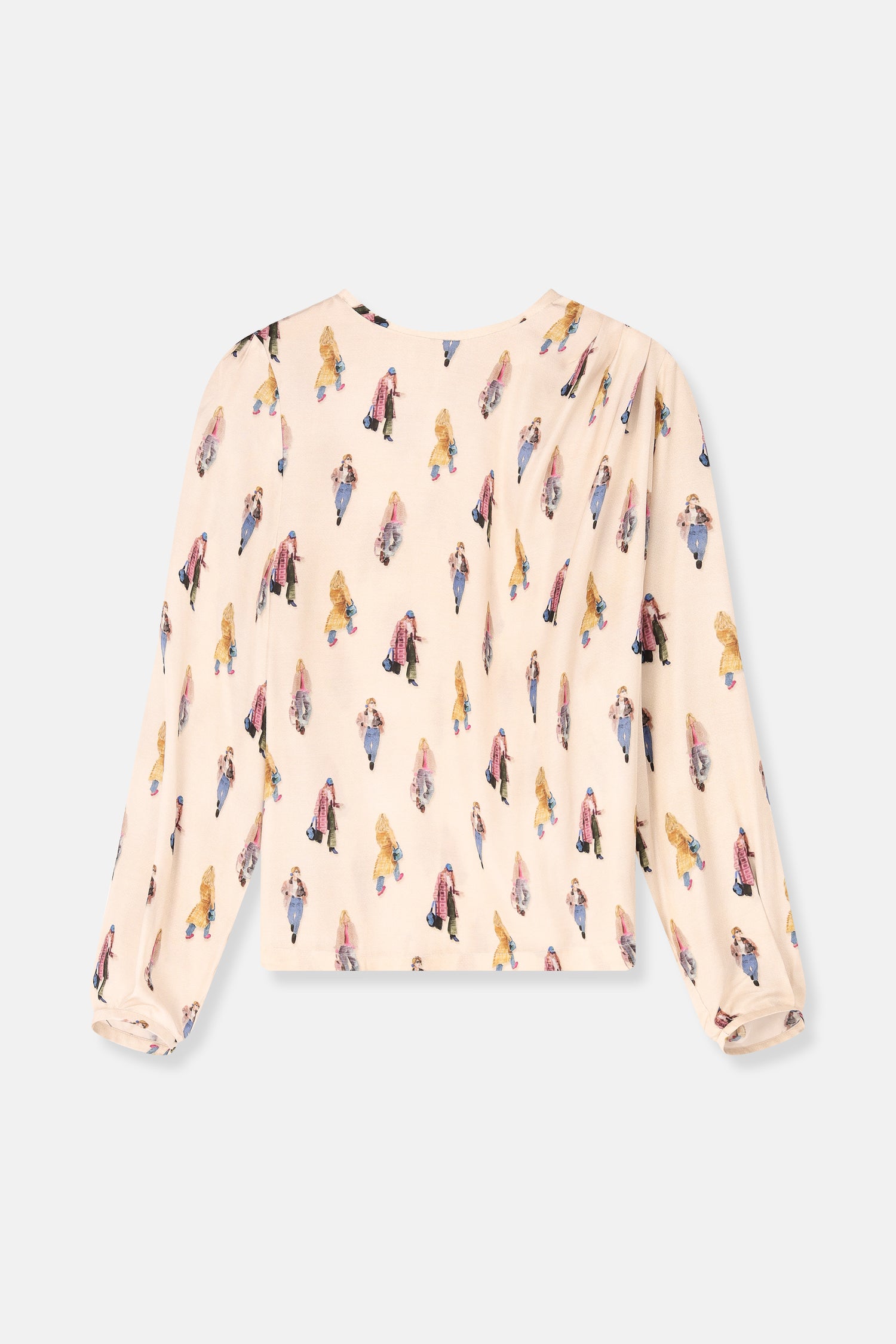 HALIA mastic top met print