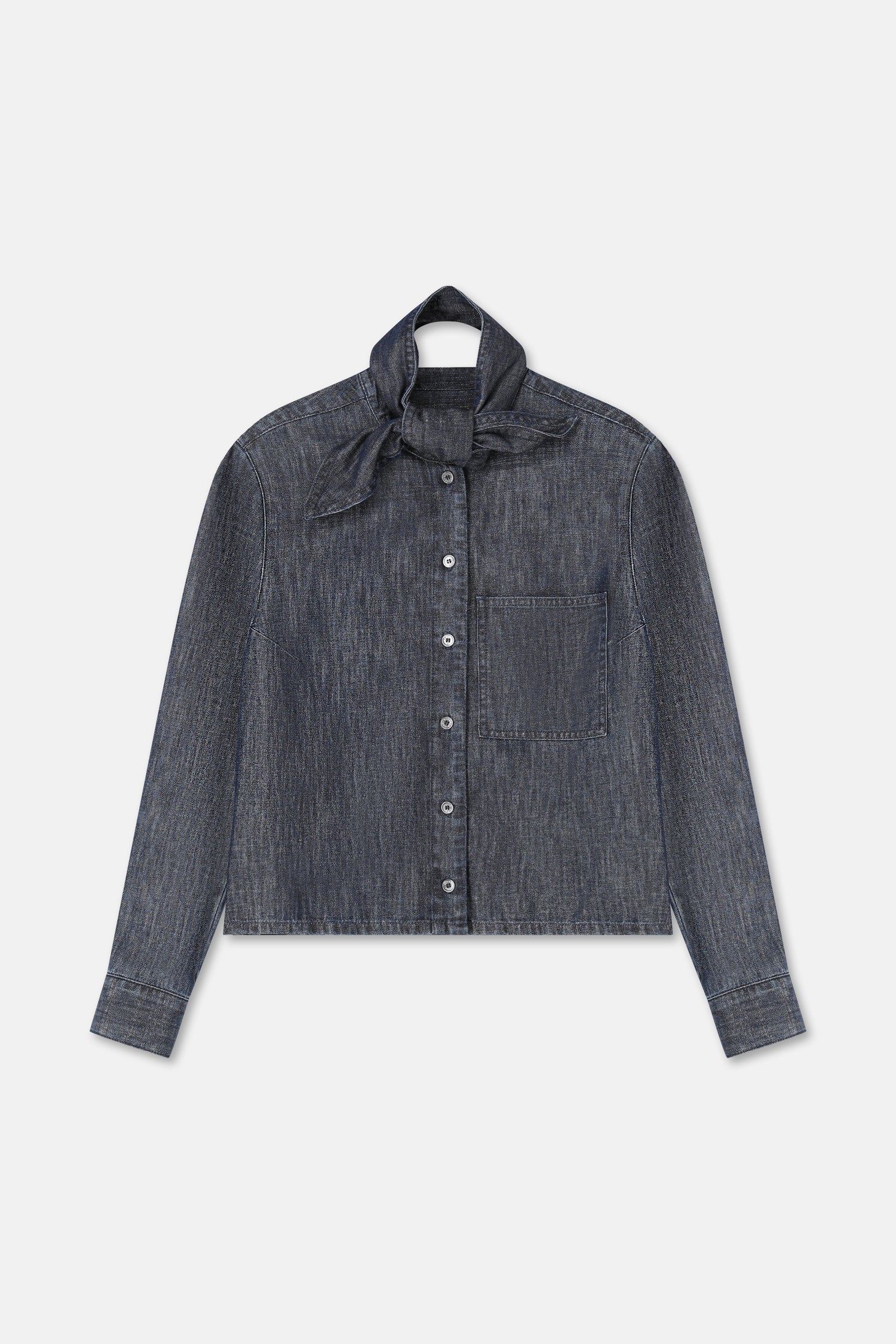 HALIFAX denim blouse