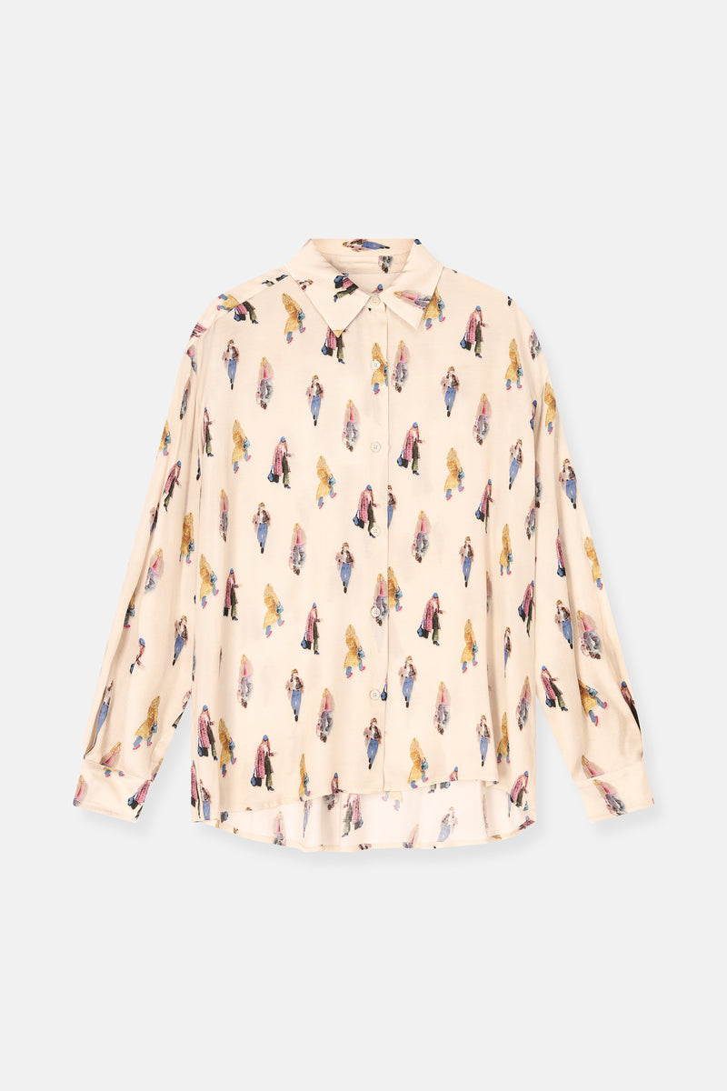 HARRY print blouse mastic
