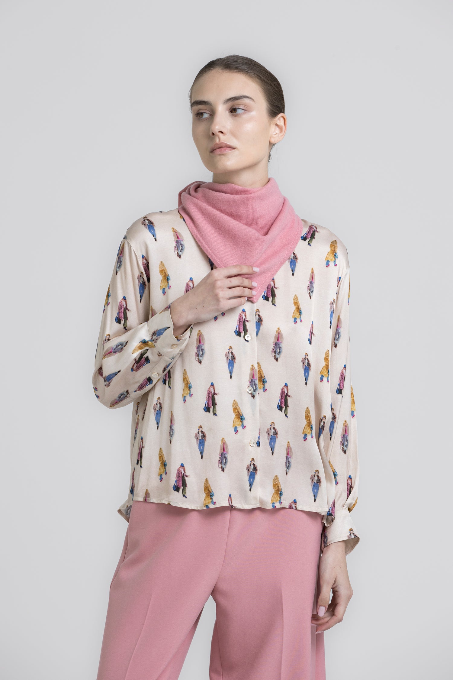 HARRY print blouse mastic