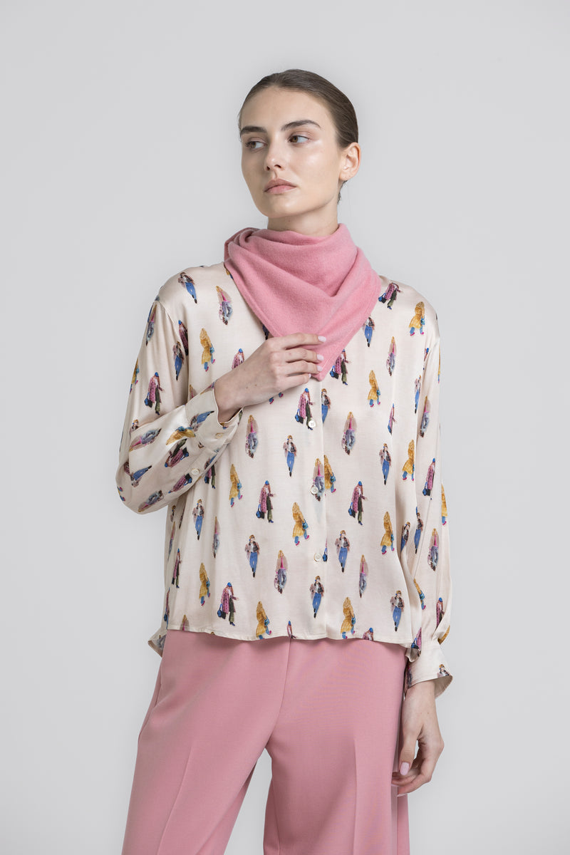 HARRY print blouse mastic