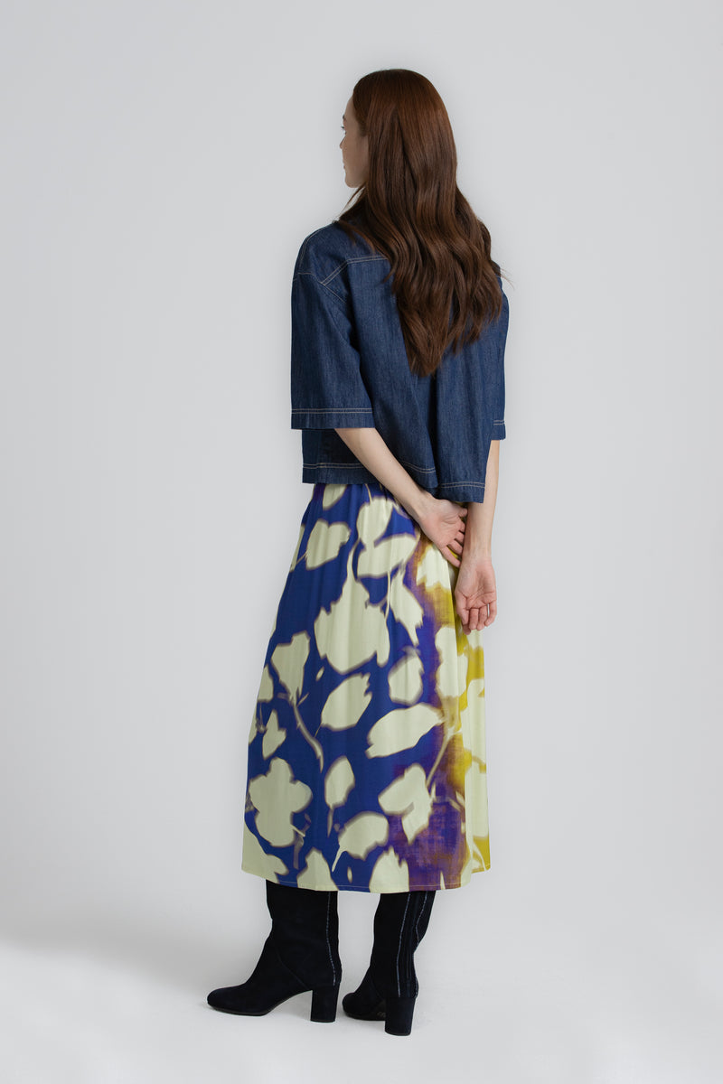 HIPPY Overshirt boxy en denim